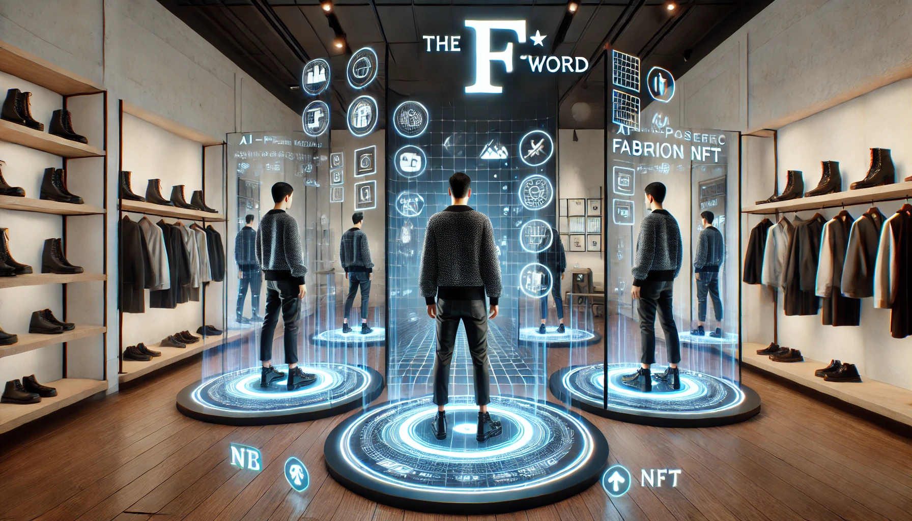 Step into the world of augmented reality fashion. Immerse yourself in a digital realm where clothing and accessories come to life.