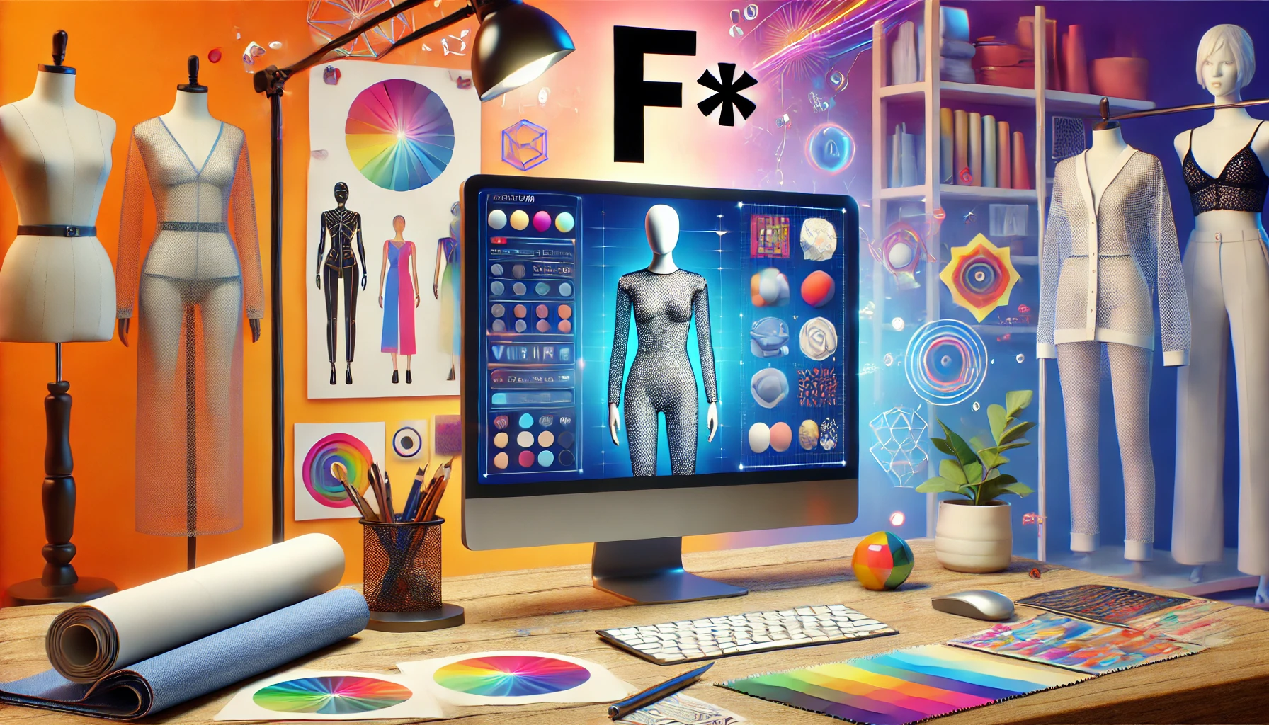 Explore AI clothing design with innovative software showcasing virtual prototyping, print design, and virtual try-ons for a modern fashion experience.