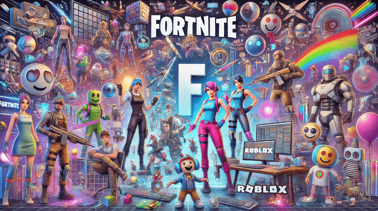 Explore the power of Fortnite and Roblox avatars in creating unique video game fashion styles.