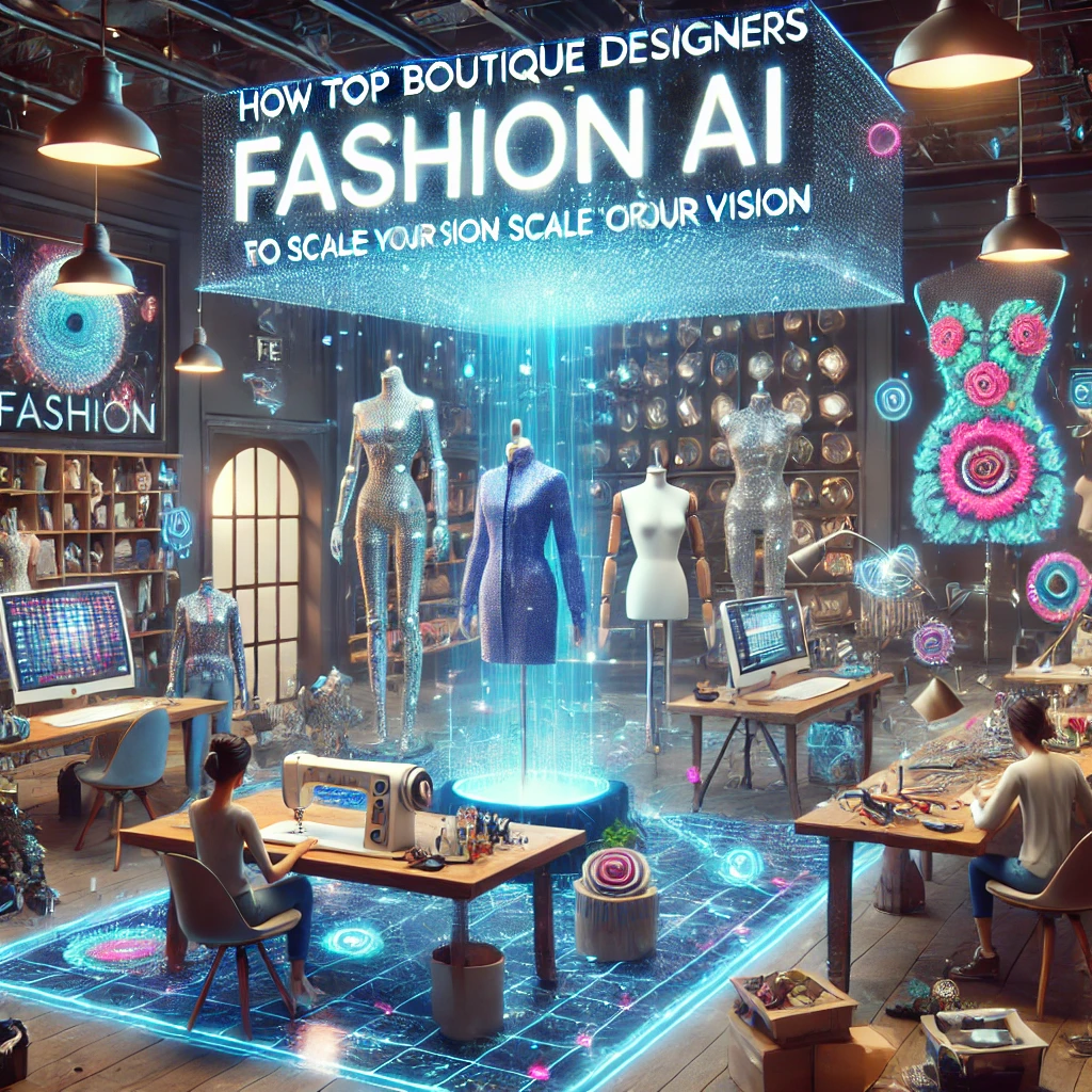 How Top Boutique Fashion Designers Are Using Fashion AI to Scale Their Vision